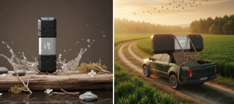 فلش 64 گیگ سیلیکون پاور Silicon Power Mobile C51