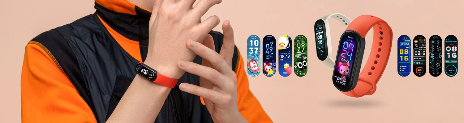 مچ بند هوشمند شیائومی مدل Mi Band 6