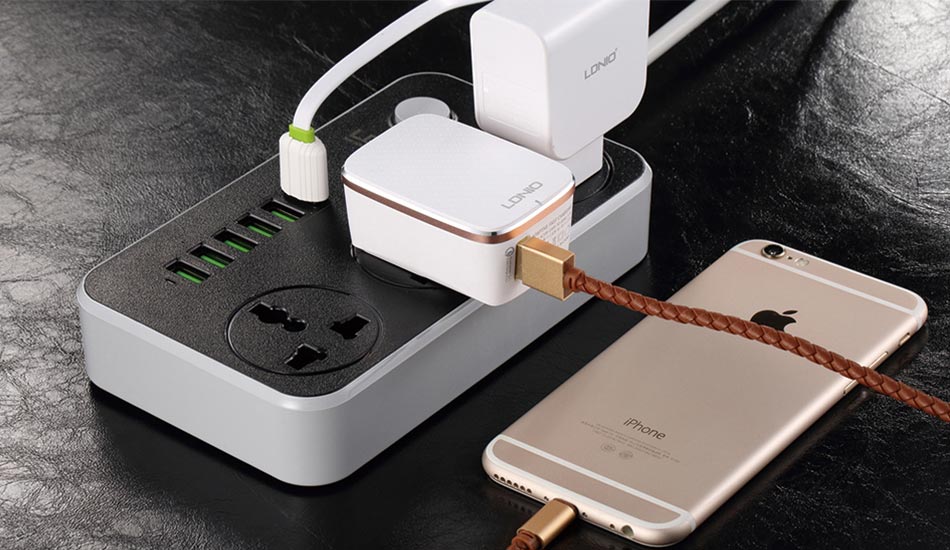 سه راهی برق usb دار شیائومی