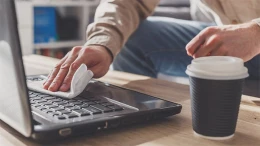 image how to clean your laptop