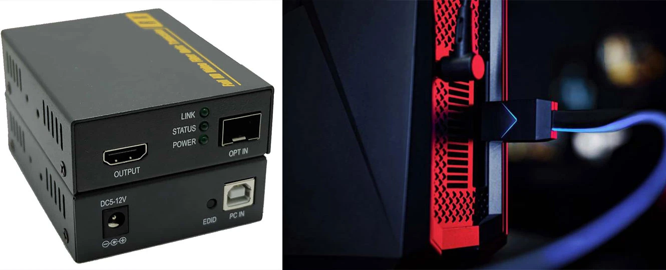 مبدل افزایش طول کابل hdmi