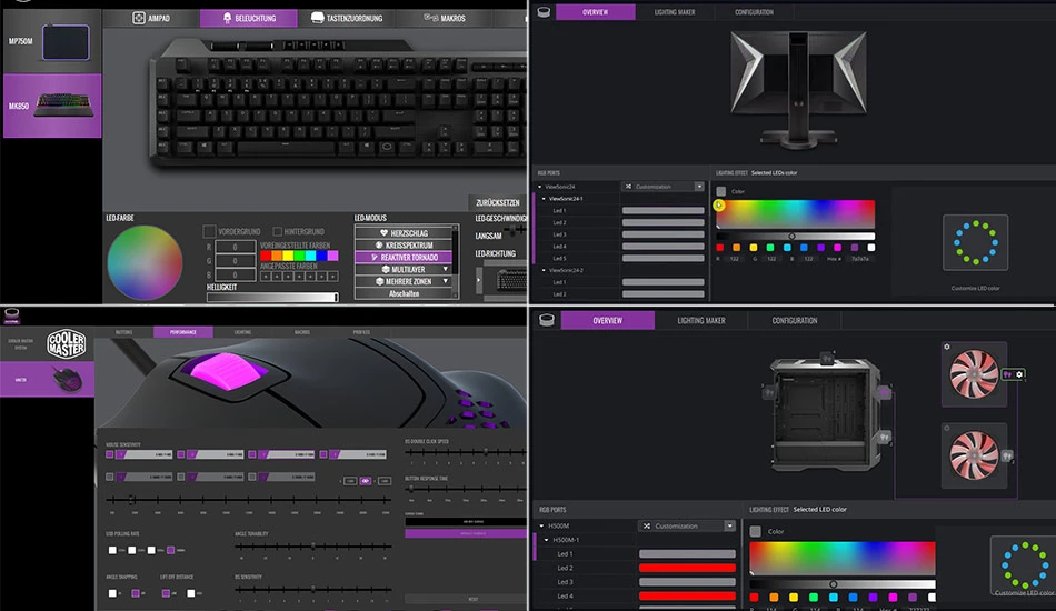 برنامه cooler master
