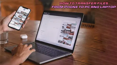 image آموزش روش های انتقال فایل از گوشی به کامپیوتر