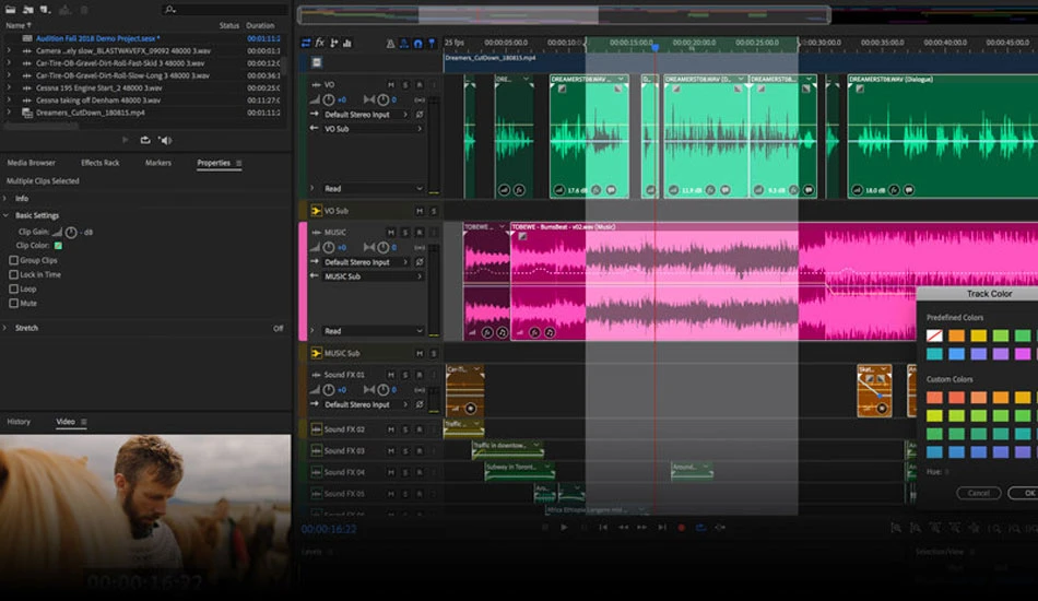 نرم افزار ساخت پادکست Adobe Audition