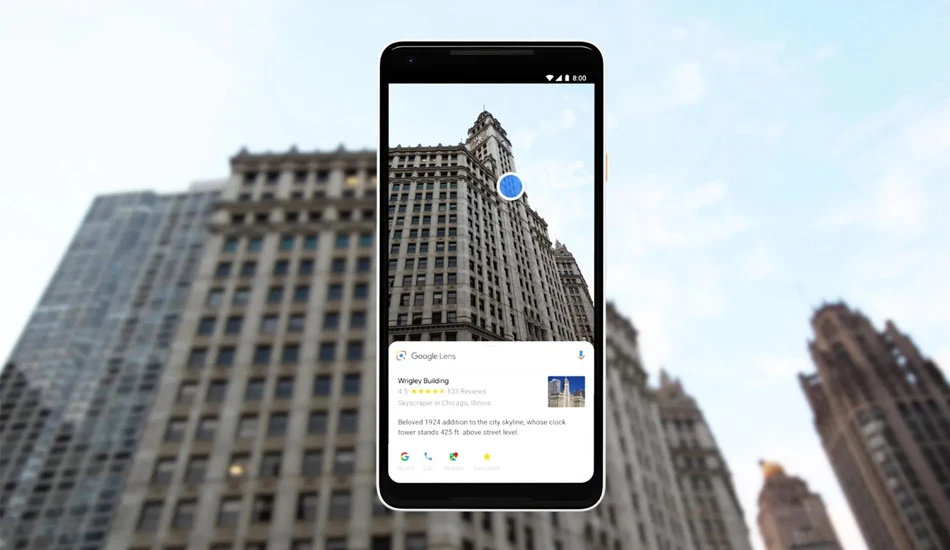 گوگل لنز برای کامپیوتر
