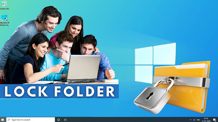 Lock folders in Windows