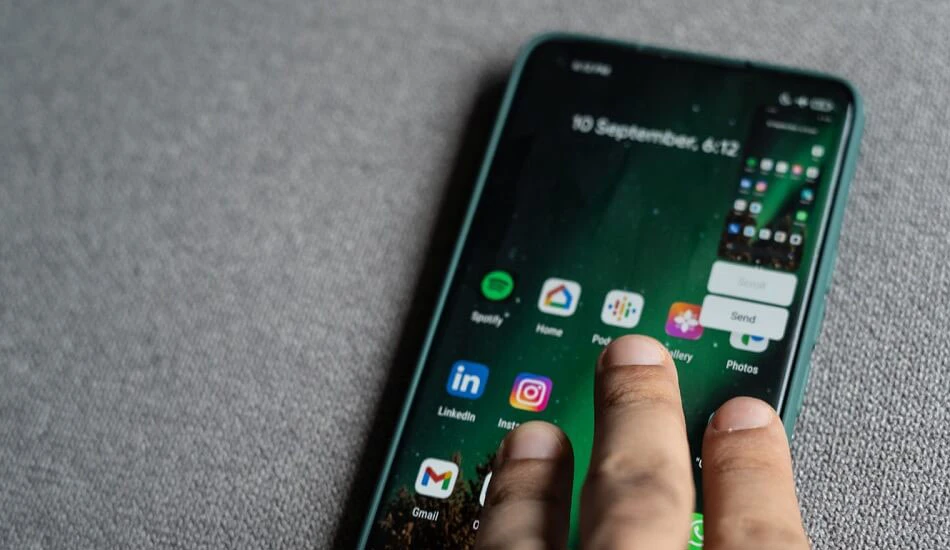 اسکرین شات در iOS