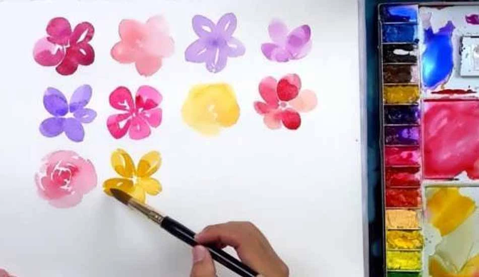 کاربرد آبرنگ / کاربرد گواش