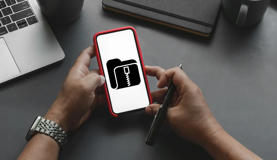 نحوه باز کردن فایل rar در موبایل