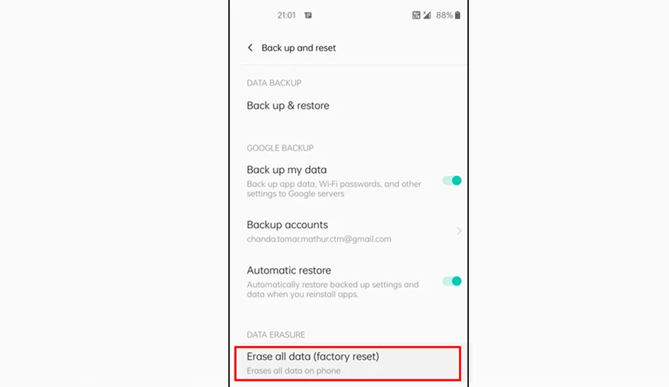 ریست فکتوری گوشی های iPhone