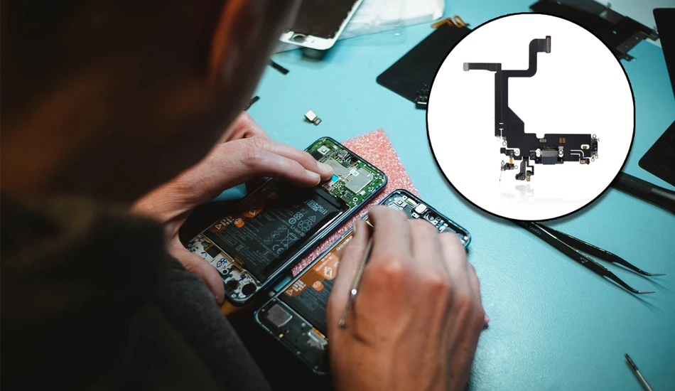 تعویض کابل فلت گوشی / مراقبت ازکابل فلت گوشی