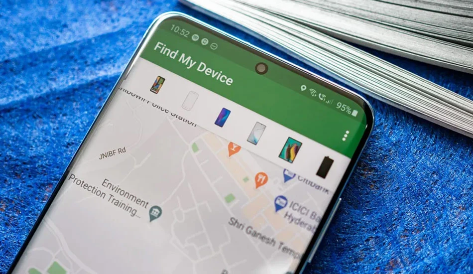 برنامه Find My Device 