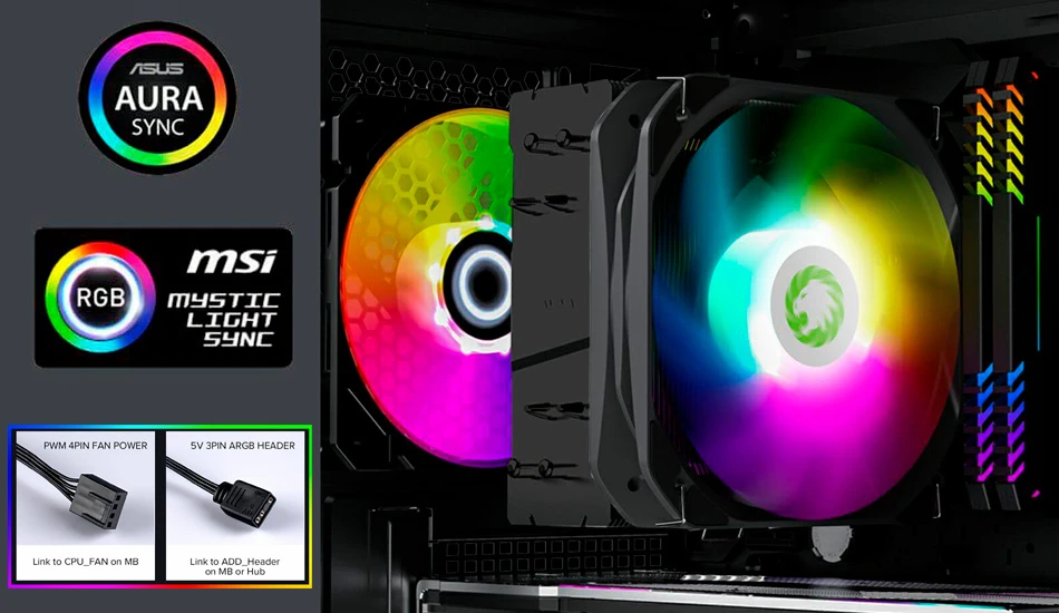 فن خنک کننده CPU برند گیم مکس (GameMax)