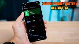 image کد سلامت باتری شیائومی