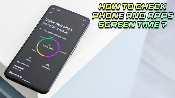 از کجا بفهمیم از هر برنامه چقدر استفاده کردیم