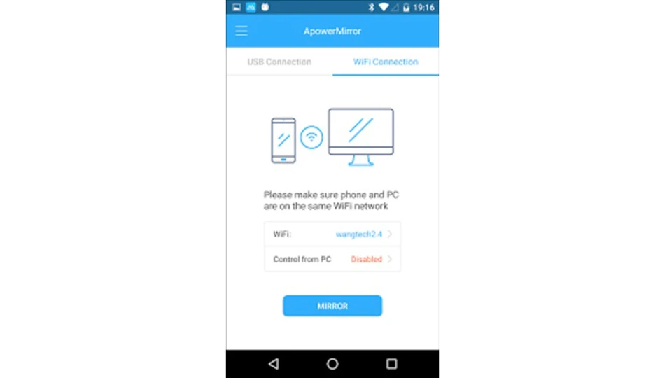نمایش صفحه گوشی موبایل روی لپ تاپ