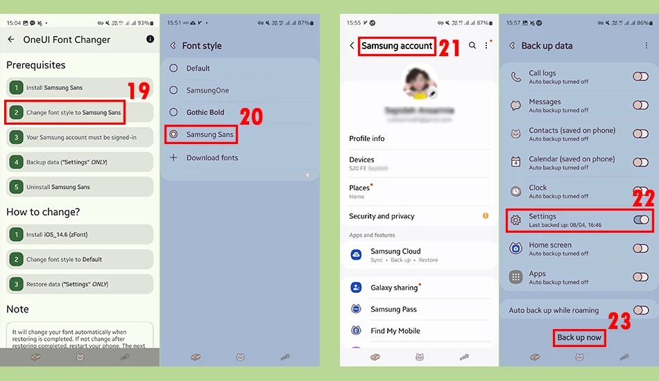 تبدیل ایموجی سامسونگ به ایفون با zfont