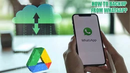 image آموزش نحوه بکاپ گرفتن از واتساپ ایفون و اندروید