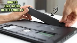 image راهنمای گام به گام پیدا کردن مدل باتری لپ تاپ؛ از برچسب تا نرم افزار