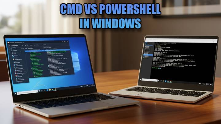 بررسی تفاوت CMD و PowerShell ویندوز؛ کدام بهتر است؟