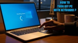 image آموزش خاموش کردن لپ تاپ و کامپیوتر با کیبورد