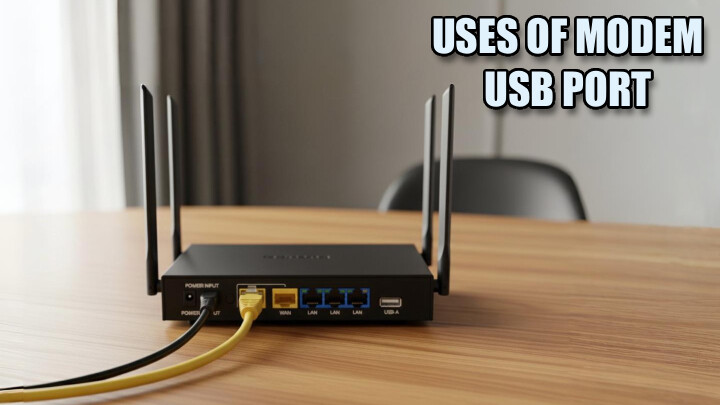 کاربرد پورت USB در مودم چیست؟ + نحوه استفاده