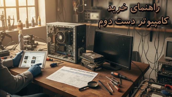 راهنمای خرید کامپیوتر دست دوم: نکات مهم برای خرید مطمئن