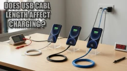image آیا طول کابل USB بر شارژ کردن تاثیر می گذارد؟ بررسی تاثیر طول بر سرعت شارژ