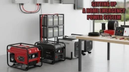 image راهنمای راه اندازی و نگهداری سیستم برق اضطراری خانگی image