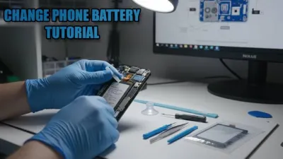image آموزش تعویض باتری گوشی در خانه: از ابزارهای لازم تا نکات ایمنی