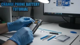 image آموزش تعویض باتری گوشی در خانه: از ابزارهای لازم تا نکات ایمنی image