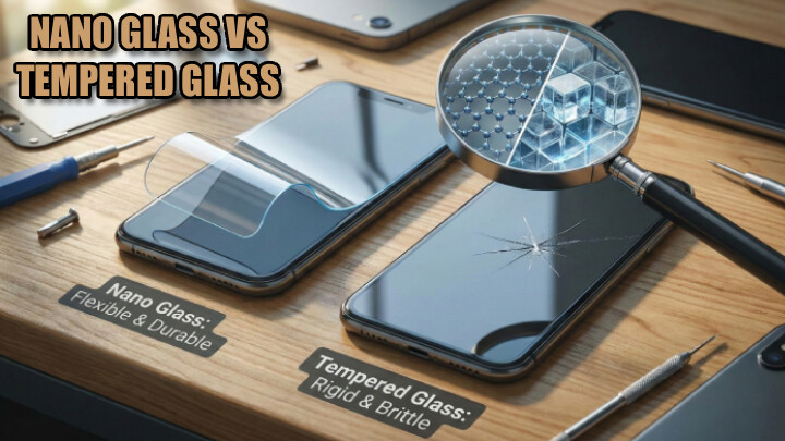 گلس نانو چیست؟ گلس نانو بهتر است یا شیشه ای؟ image