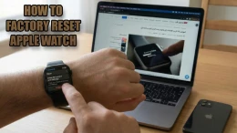 image آموزش پاک کردن اطلاعات اپل واچ و ریست کردن کردن ساعت اپل image