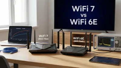 image وایفای 7 چیست؟ مقایسه وای فای 7 با 6E