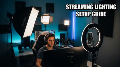 image راهنمای ستاپ نورپردازی برای استریم و تولید محتوا