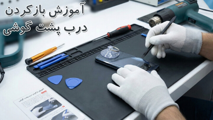 آموزش بازکردن درب پشت گوشی؛ چگونه درب پشت گوشی را بدون آسیب باز کنیم؟ image