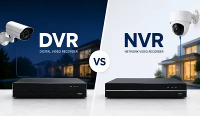 image تفاوت دستگاه NVR و DVR