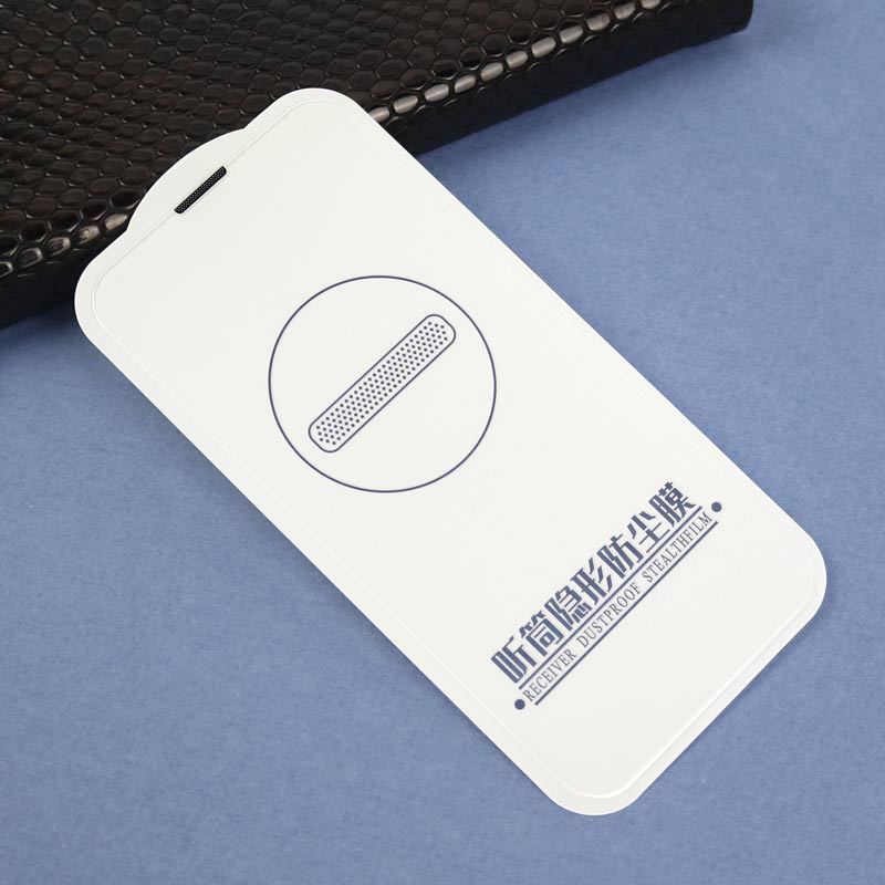 گلس تمام صفحه Anti Dust آیفون iPhone 13 Mini سفید