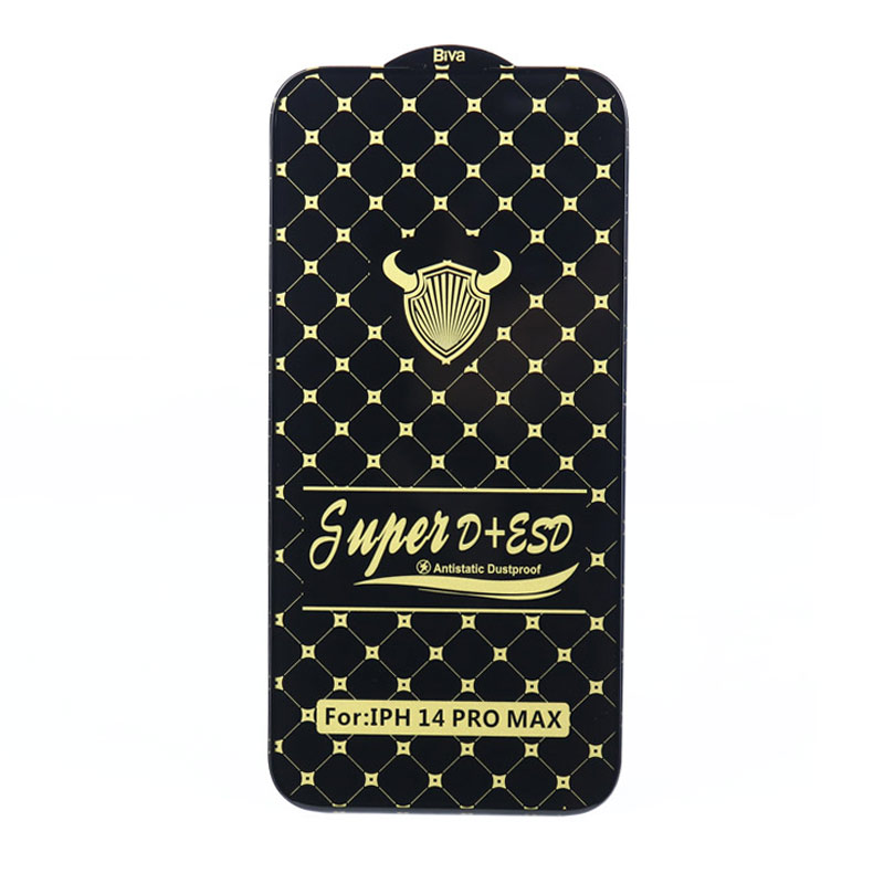 گلس Super D + ESD Anti Static آیفون iPhone 14 Pro Max