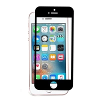 گلس تمام چسب iPhone 5 مشکی
