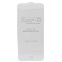 گلس SUPER D آیفون ۶ سفید