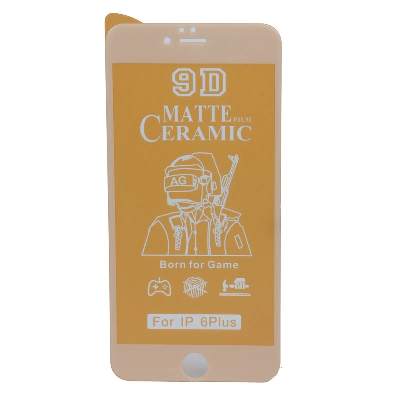 گلس سرامیکی مات iPhone 6 Plus سفید