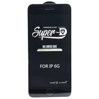 گلس SUPER D آیفون iPhone 6 / 6s مشکی