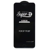 گلس SUPER D آیفون ۷/۸ پلاس مشکی