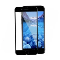 گلس تمام چسب iPhone 7/8 Plus ۱۰D مشکی