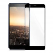 گلس تمام چسب Nokia 5.1 مشکی