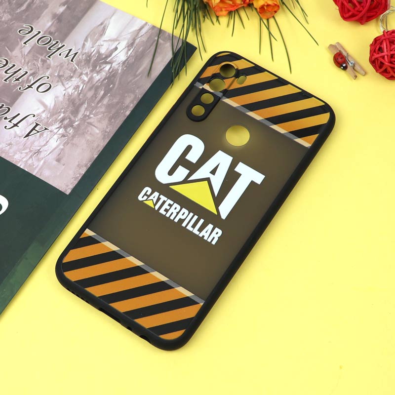 قاب PC مات محافظ لنزدار طرحدار CAT شیائومی Redmi Note 8
