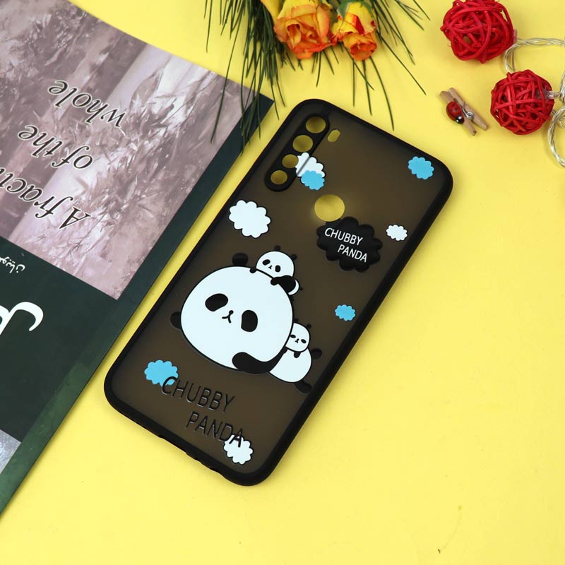 قاب PC مات محافظ لنزدار طرحدار پاندا شیائومی Redmi Note 8