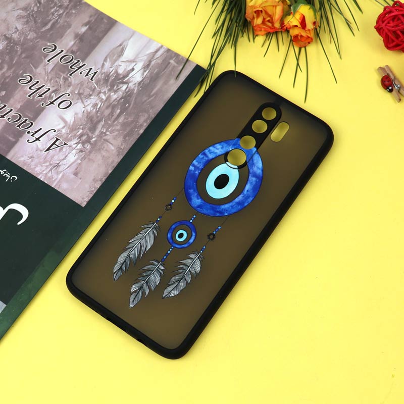 قاب PC مات محافظ لنزدار طرحدار دیریم کچر شیائومی Redmi Note 8 Pro