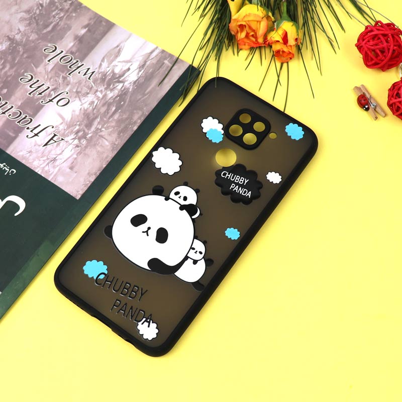 قاب PC مات محافظ لنزدار طرحدار پاندا شیائومی Redmi Note 9